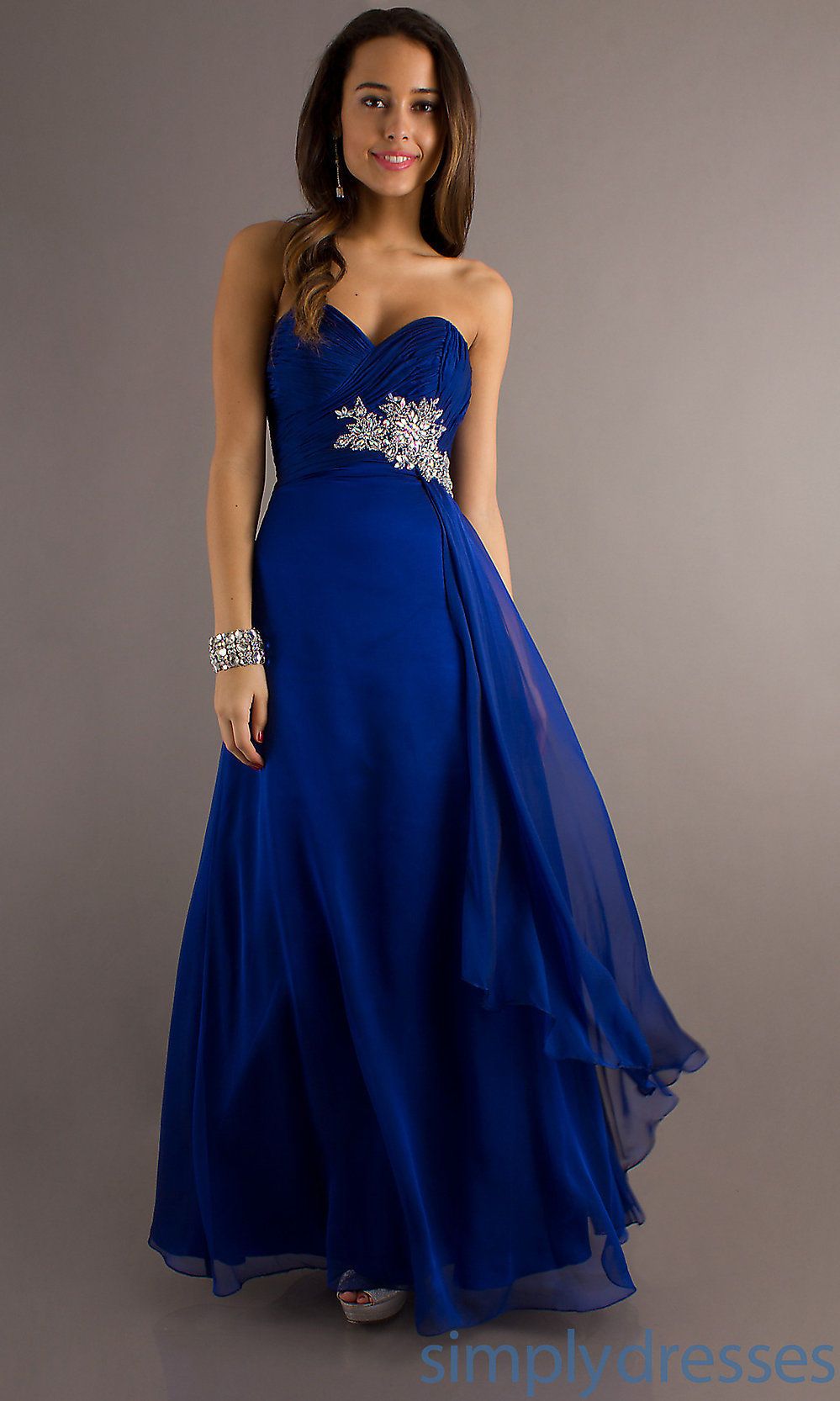 Bridesmaid Dresses Royal Blue And Silver 1 | Royal blue bridesmaid