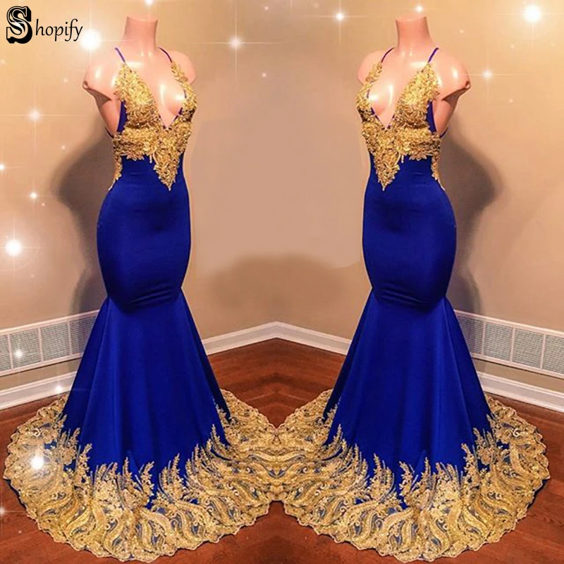 Gold And Royal Blue Wedding Dress : Aliexpress.com : Buy Modest