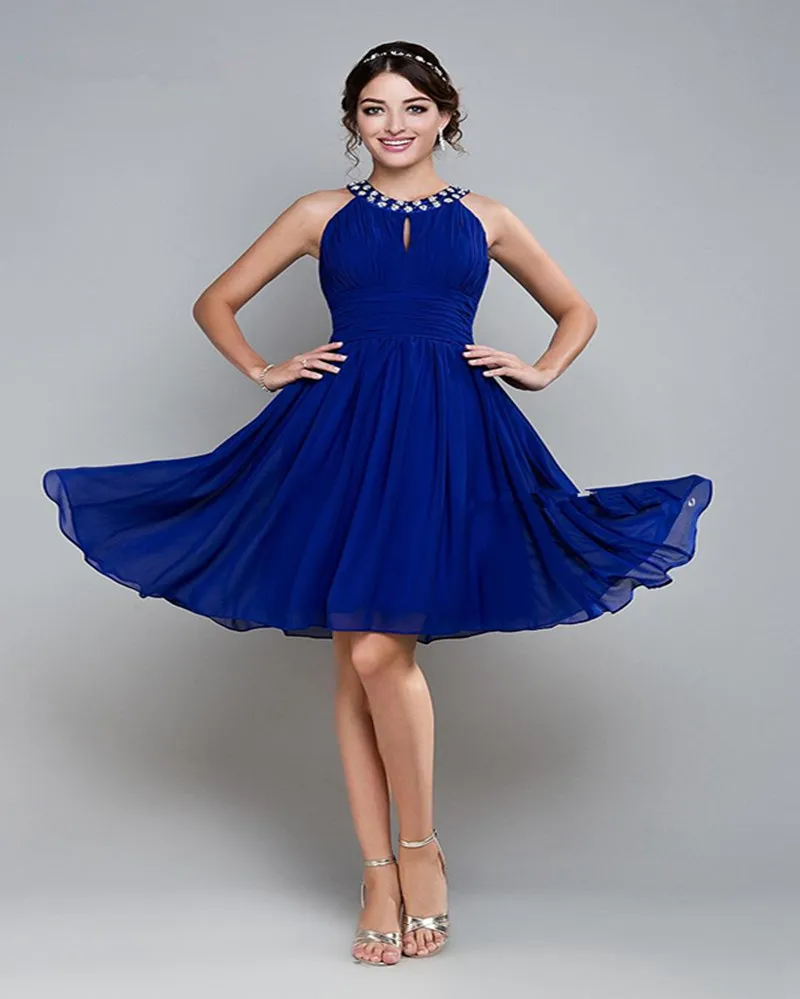 Aliexpress.com : Buy Short Royal Blue Bridesmaid Dresses Prom dresses