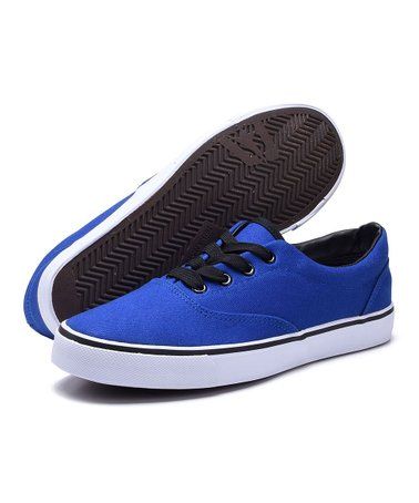 Look what I found on #zulily! Royal Blue Black Sneaker - Women #