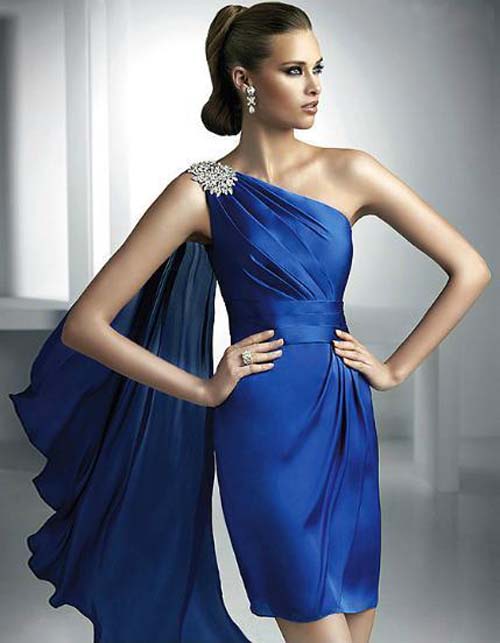 Beautiful Blue Cocktail Dress 2011 for Your Style | Fashion Latest