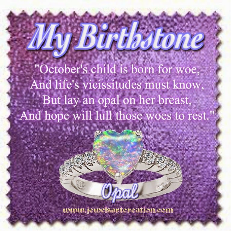 Birth Stones Months Birthstone Poem: October | October birth stone