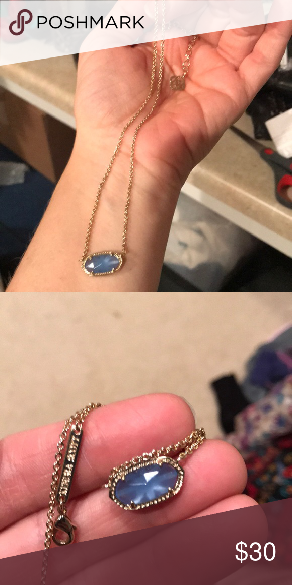 Kendra Scott Eliza necklace, sapphire | Kendra scott jewelry, Necklace