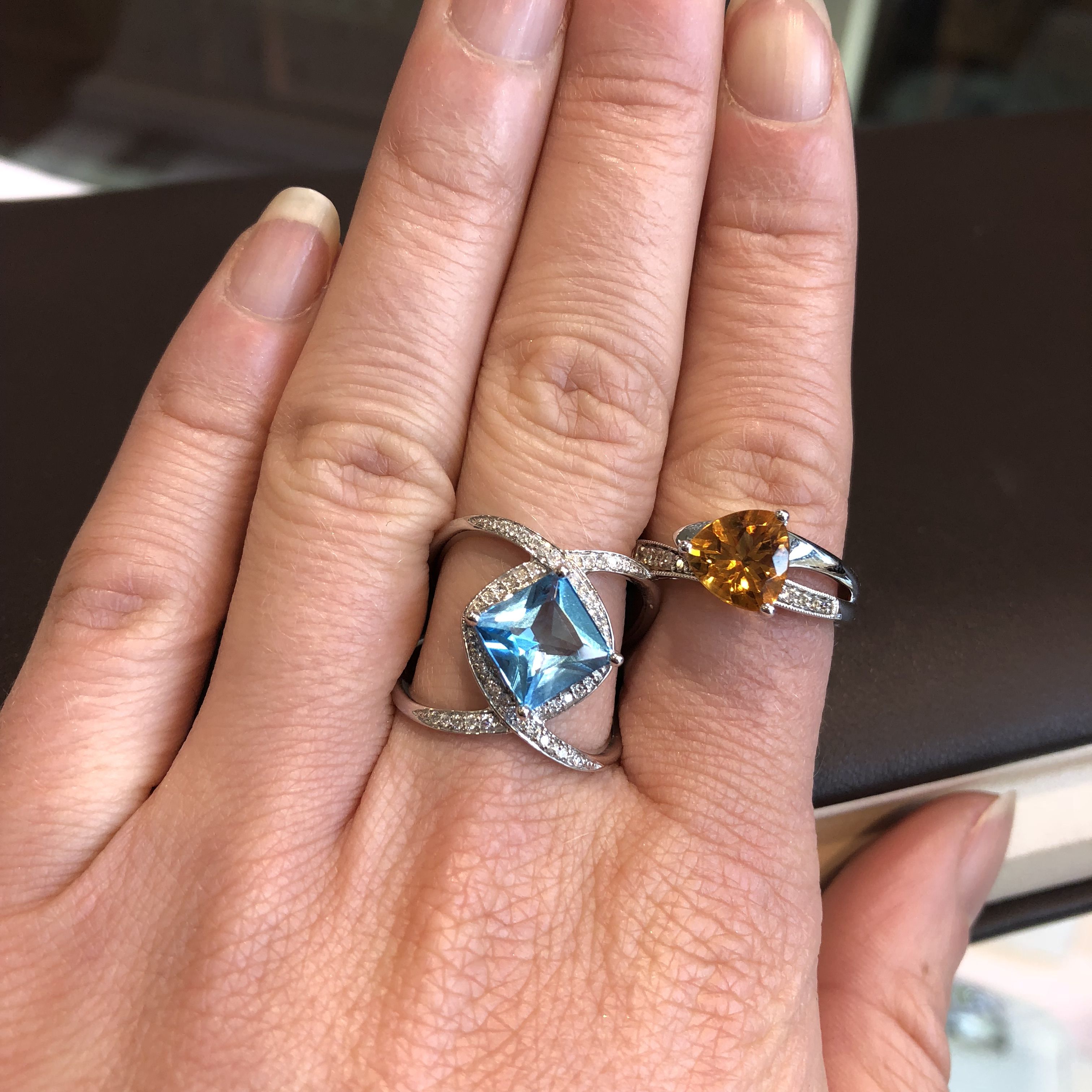 November Birthstone Options | Rings, Gemstone rings, Diamond engagement