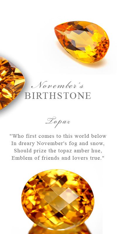 #birthstone #November #topaz www.advancedjc.com | Birthstones, Lopas, Topaz