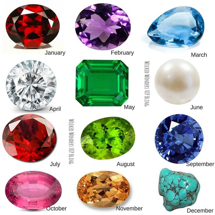 Birthstone and Jewelry | Crystals and gemstones, Birthstones, Jewelry